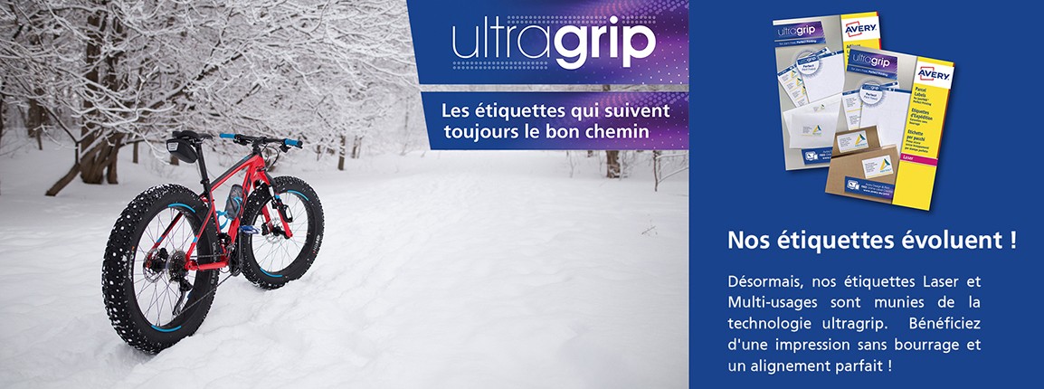 etiquettes ultragrip