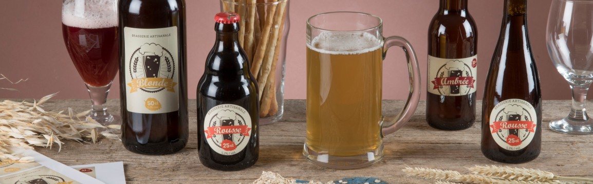 étiquettes bières