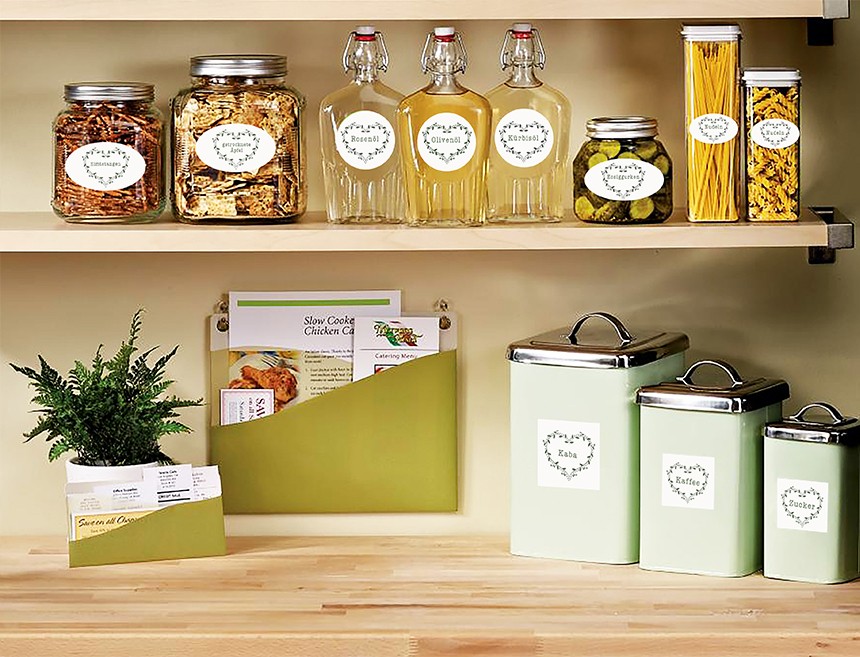etiquettes maison