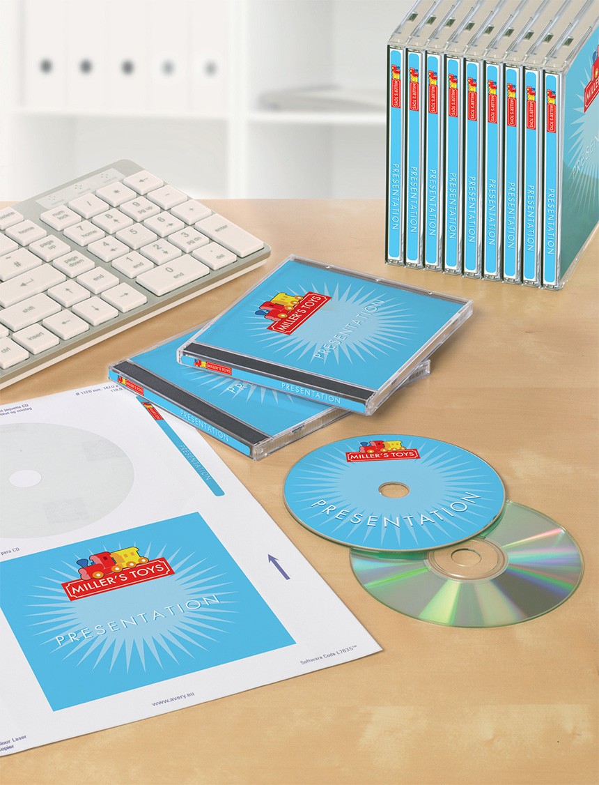 etiquettes cd