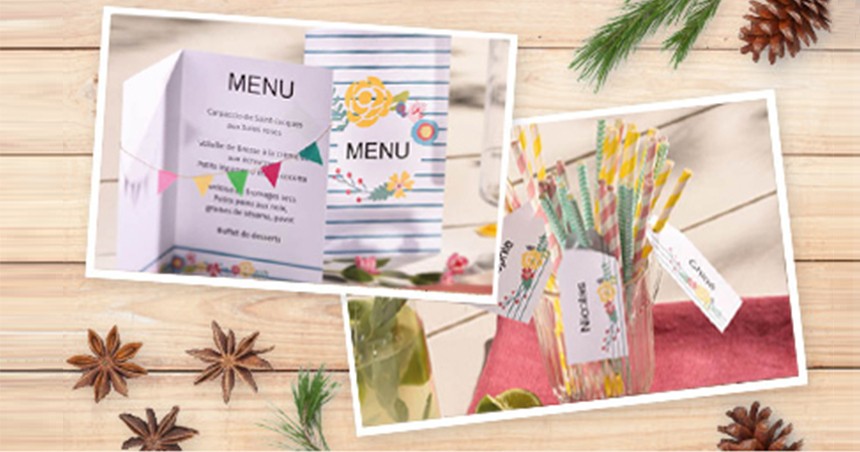 cartes menus
