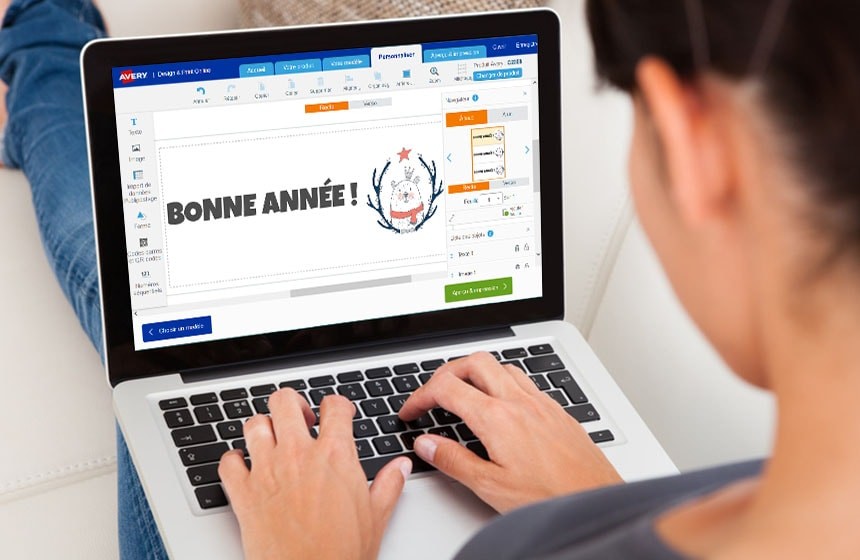 personnaliser voeux