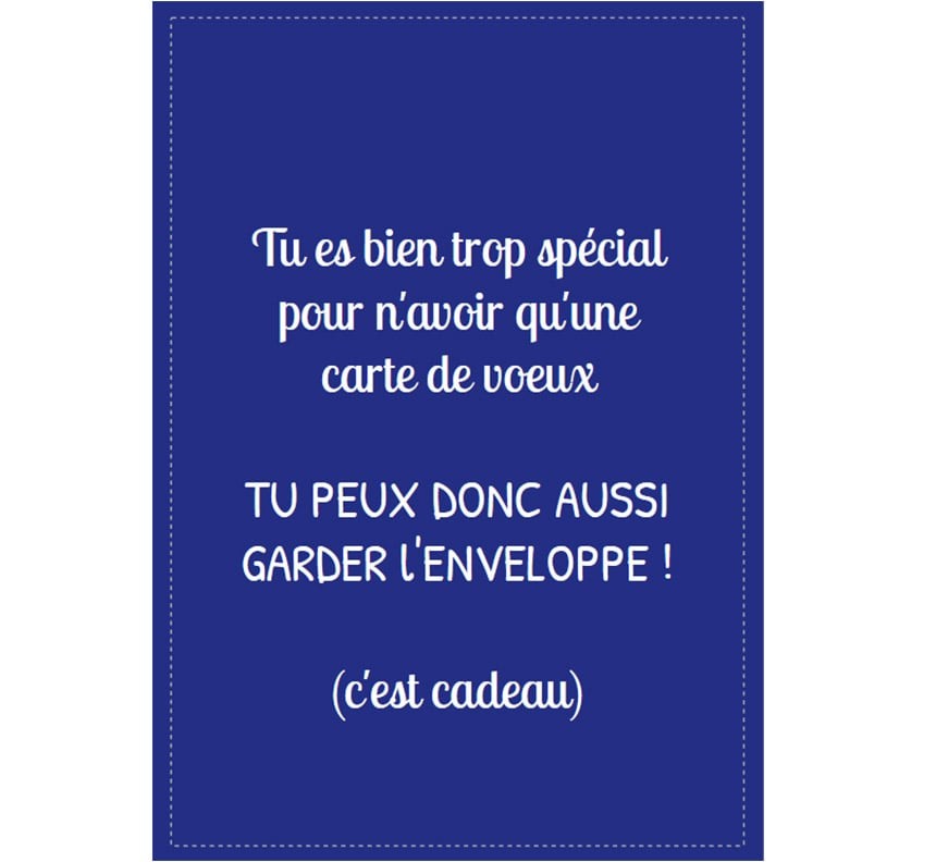 carte voeux idee