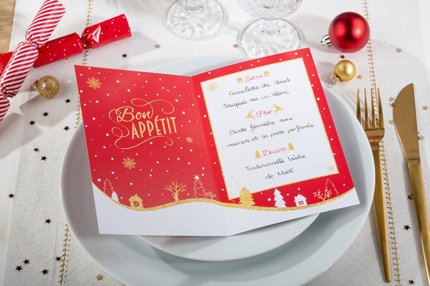 Menu De Noel * Table de Noel Menu De Noel * Table de Noel