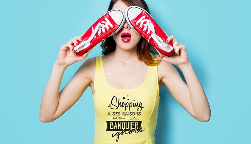transfert t-shirt blanc clair