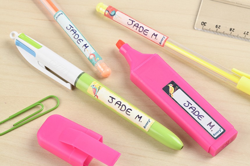 Comment marquer ses étiquettes de stylo ? | Avery