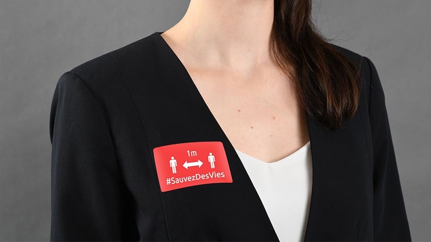covid badges