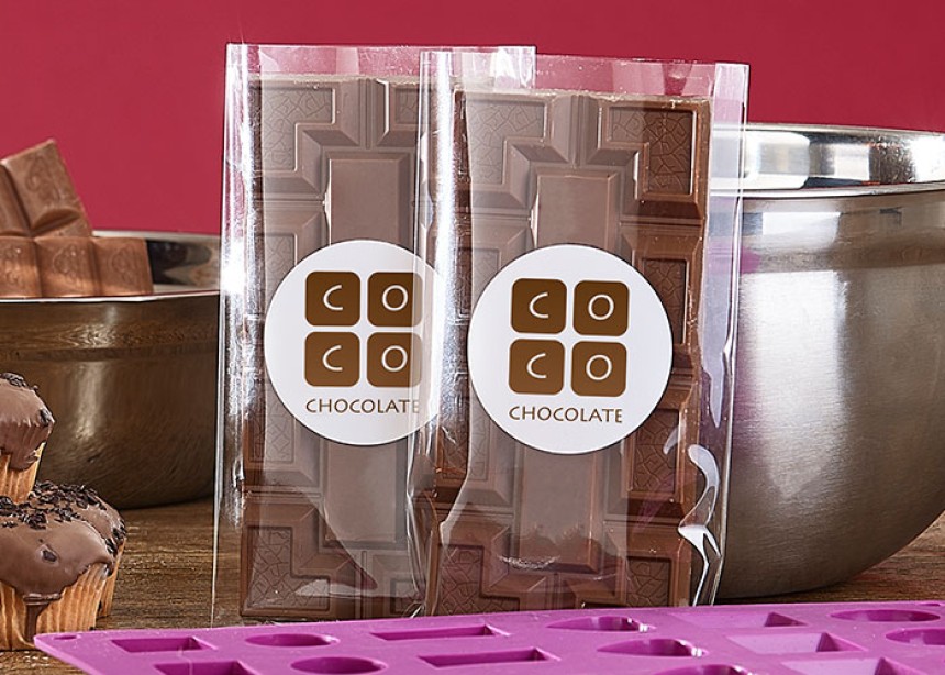 etiquettes chocolat