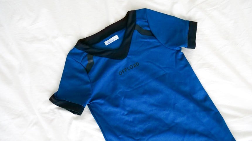 étiquette vêtement maillot foot