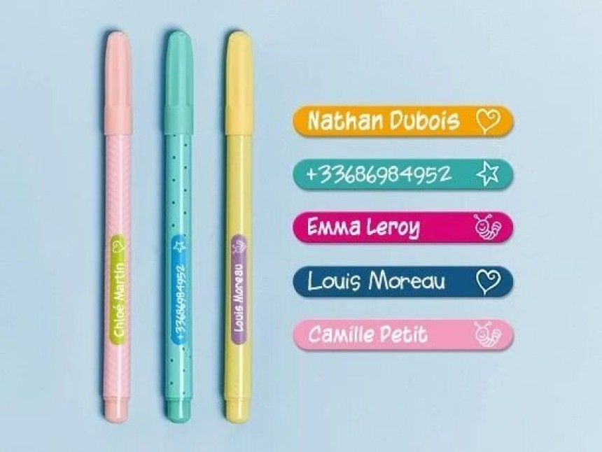 Comment marquer ses étiquettes de stylo ? | Avery
