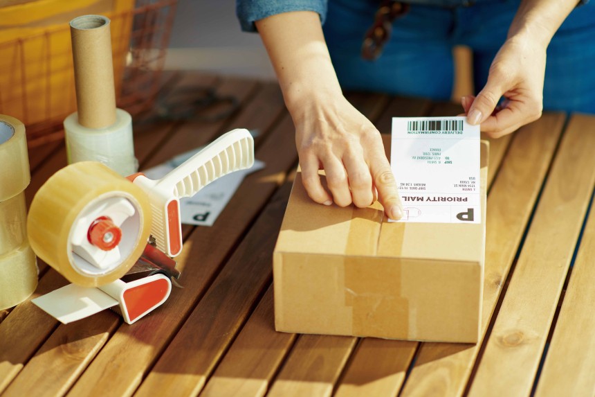 Shipping labels