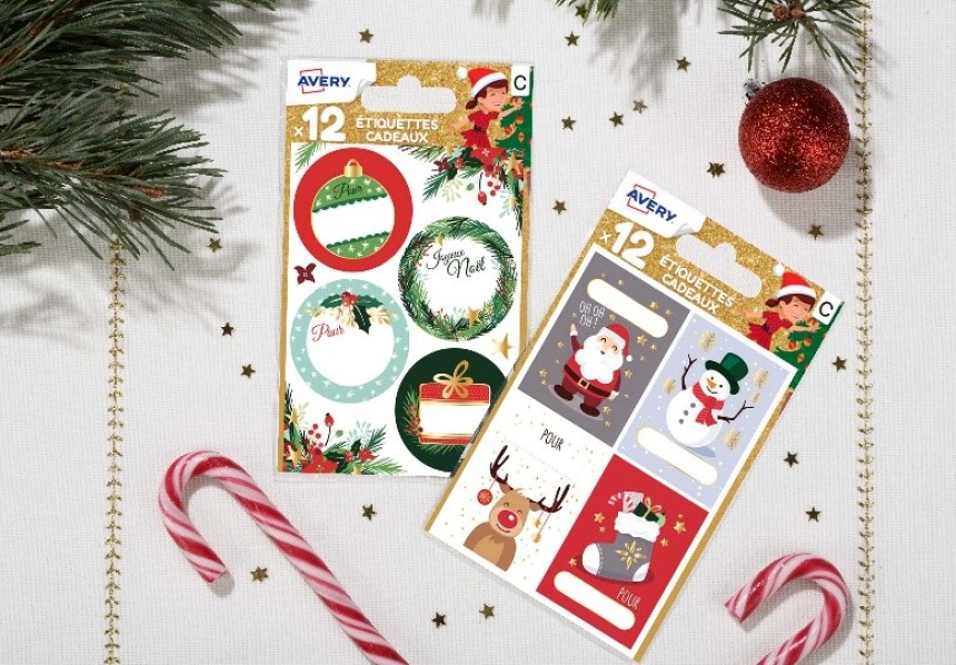 étiquettes cadeaux pour Noël