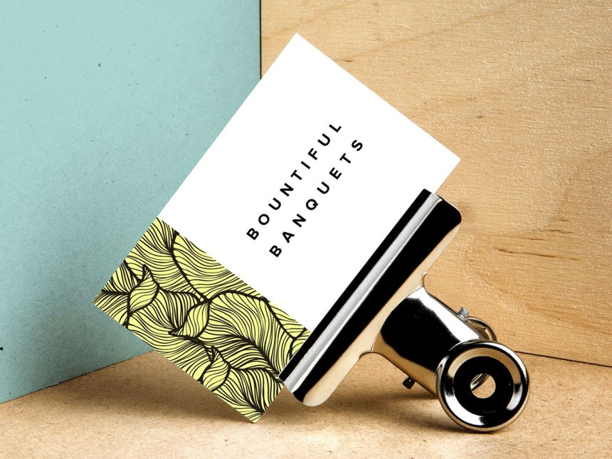 Business card one