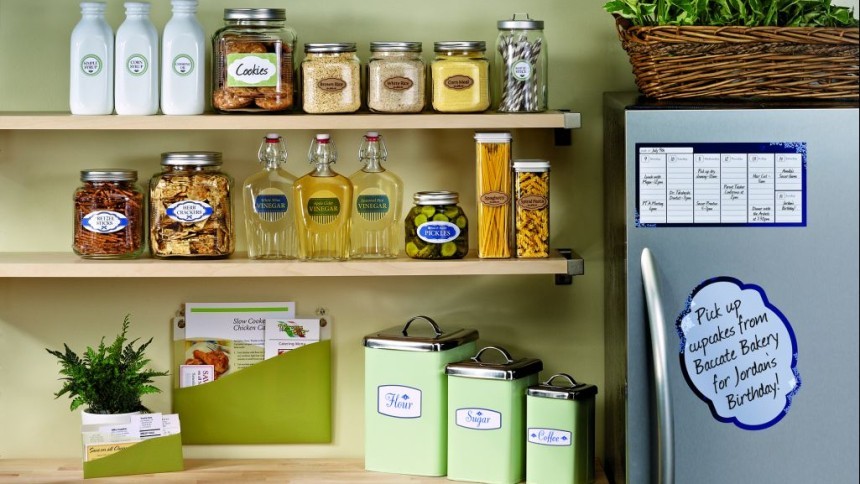 etiquettes maison