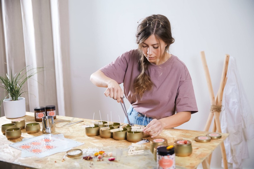 Conseils étiquettes bougies