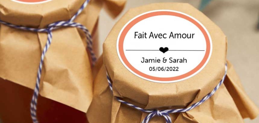 image miel diy cadeaux invites de mariage