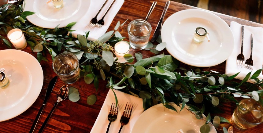 décoration table de mariage