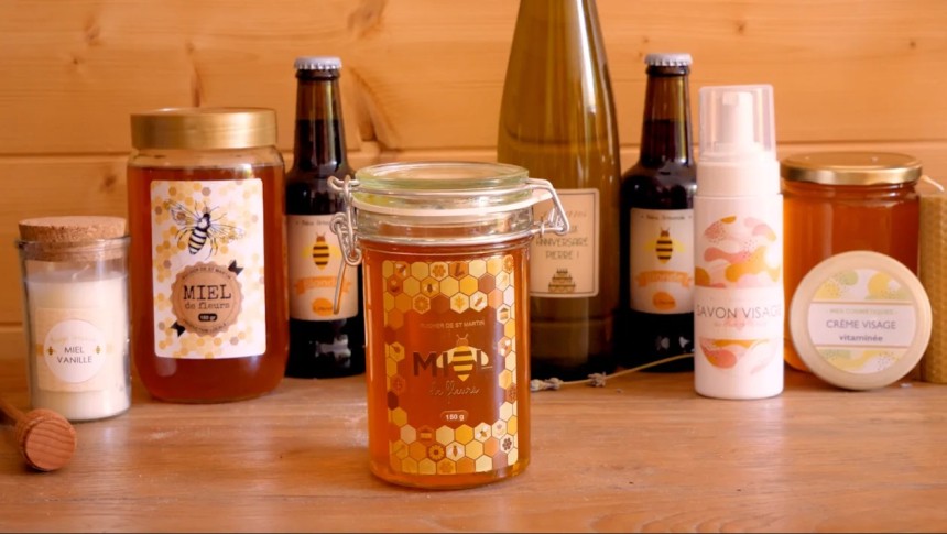etiquettes pour pot de miel