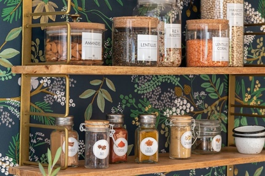 Etiquettes cuisine, déco et rangement