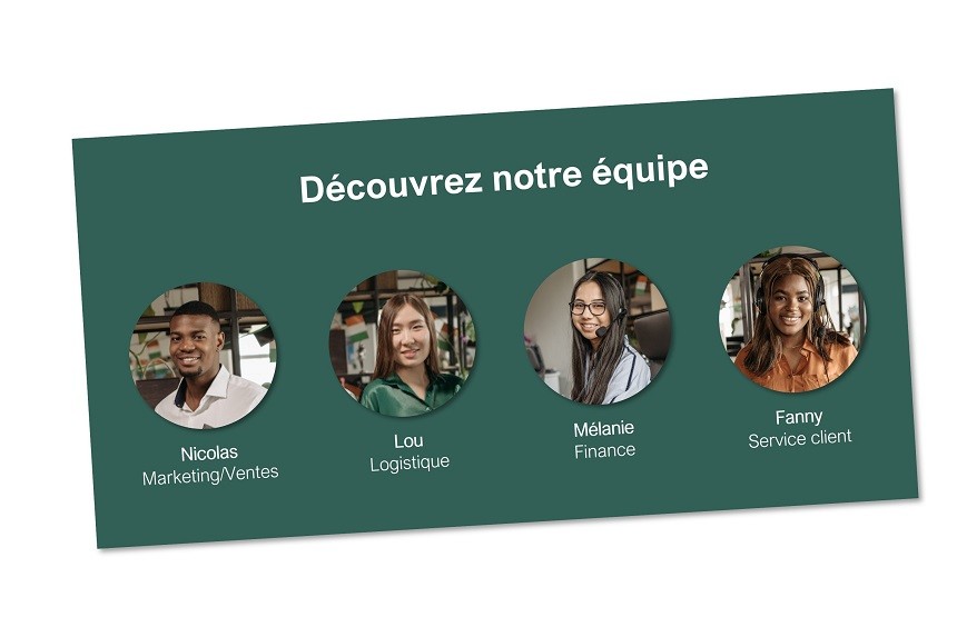 Présentation d'équipe