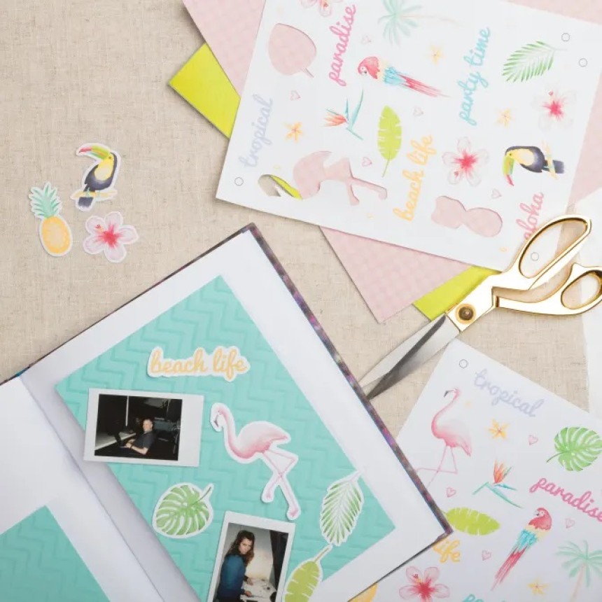 Stickers scrapbooking