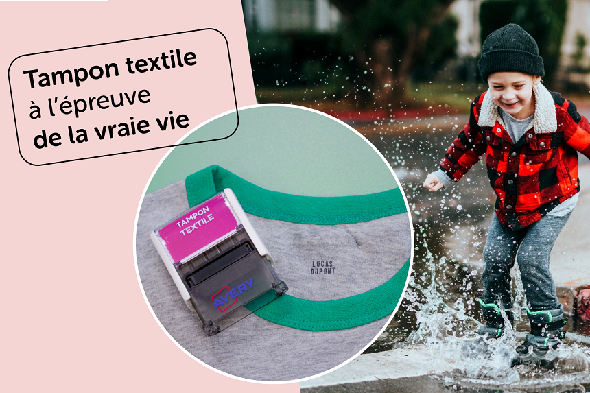 Tampon textile résistant au lavage – Boutique avery