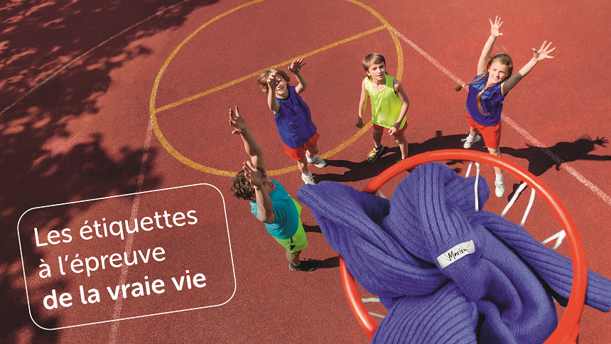 Etiquettes vêtements à l'épreuve de la vraie vie