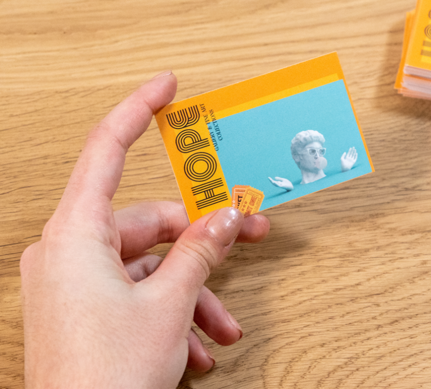 carte de visite personnalisée