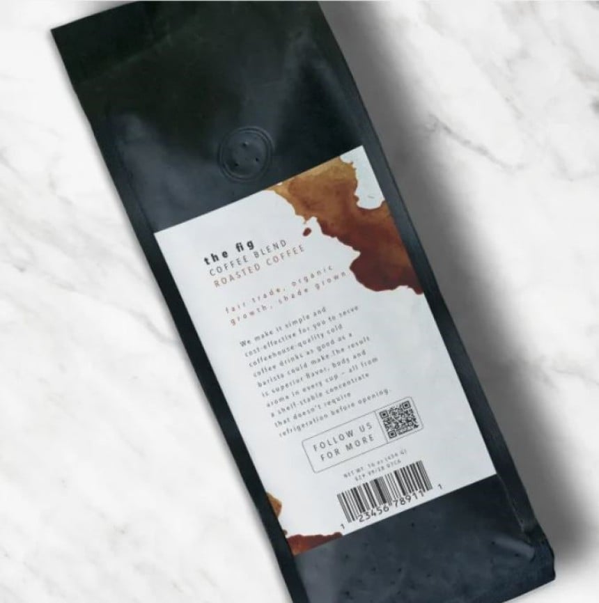 Etiquette code-barres produits alimentaires