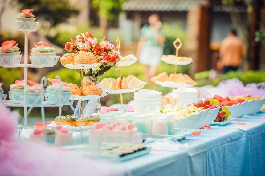 buffet d'anniversaire
