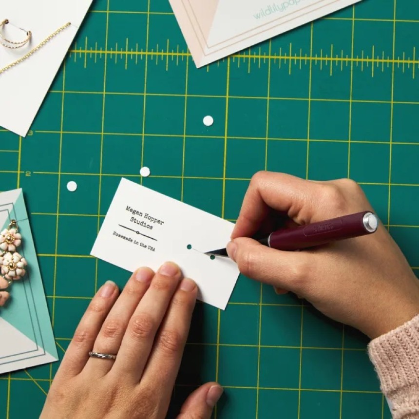 Mini cartes de présentation pour bijoux