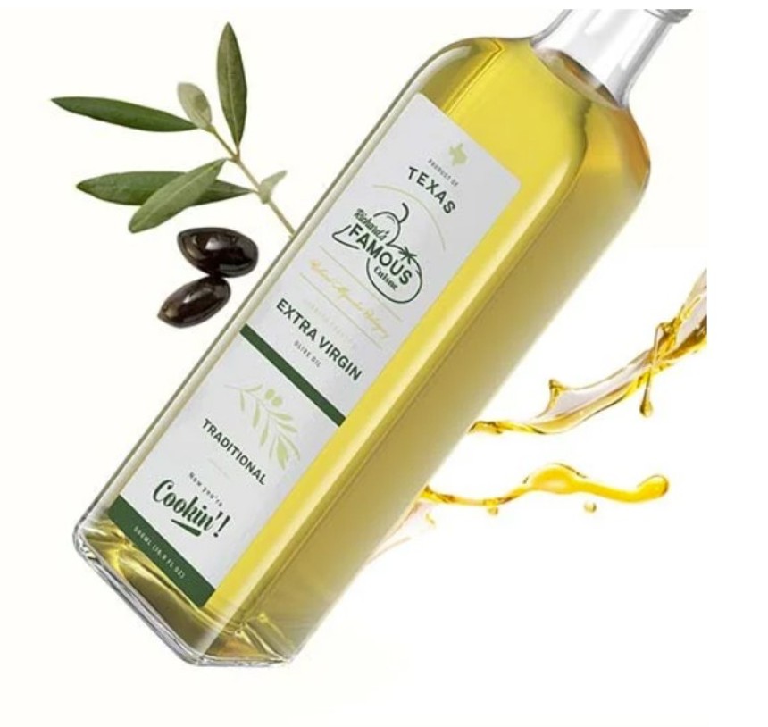 étiquettes personnalisées huile d'olive