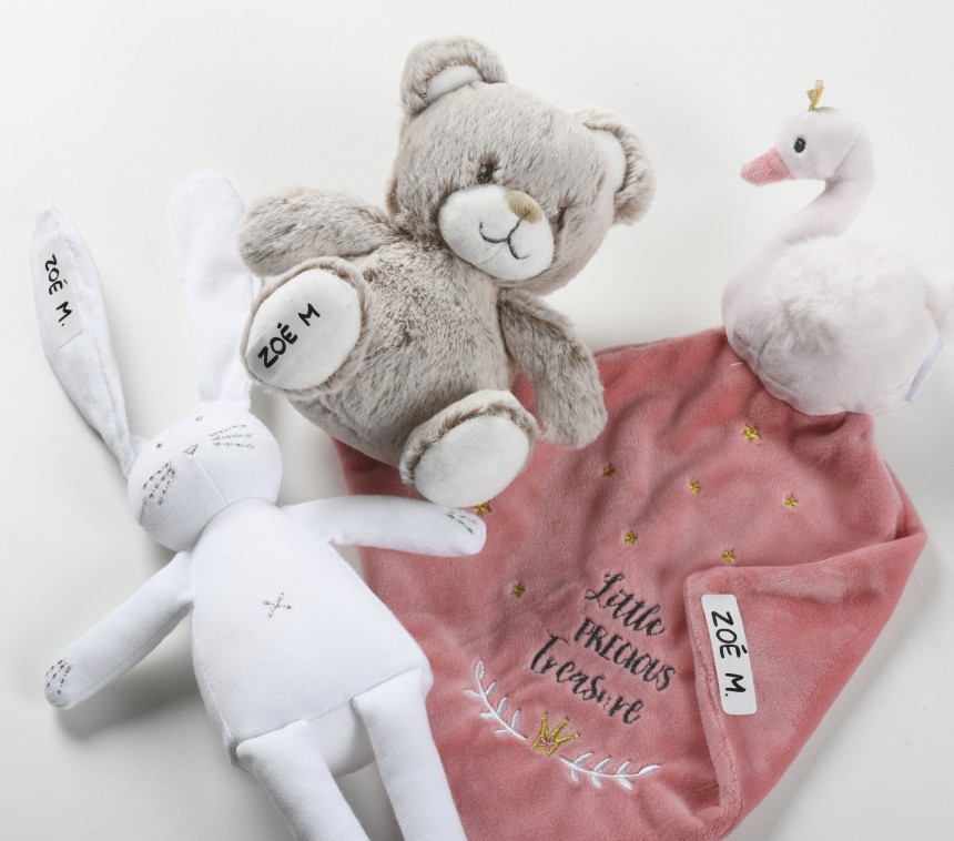 étiquettes doudou creche