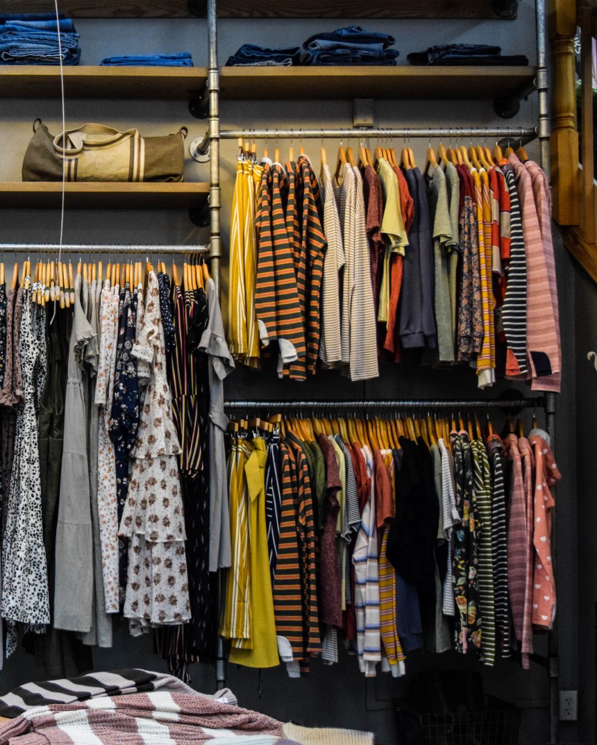 vêtements de seconde main