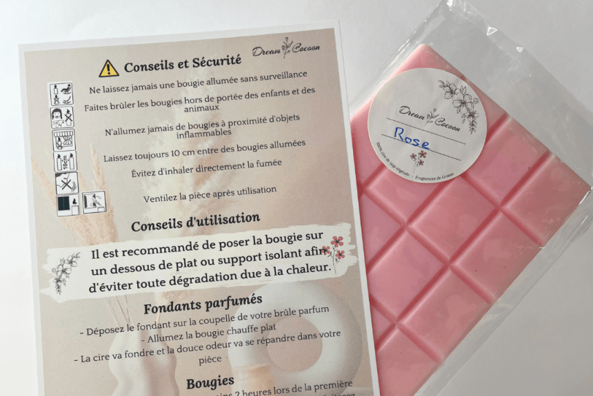 cartes sécurité bougies