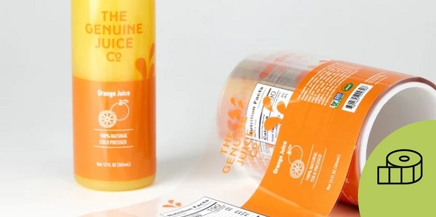 Etiquettes bouteilles personnalisées en rouleaux