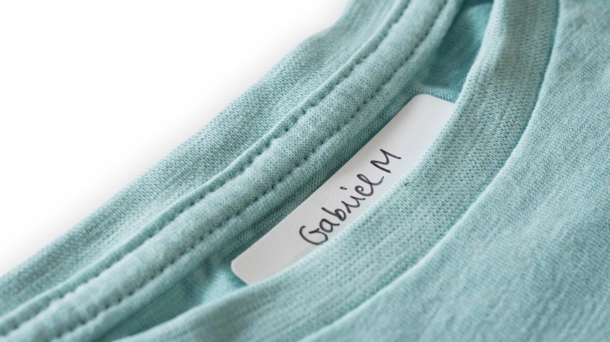 Etiquettes vêtements thermocollantes