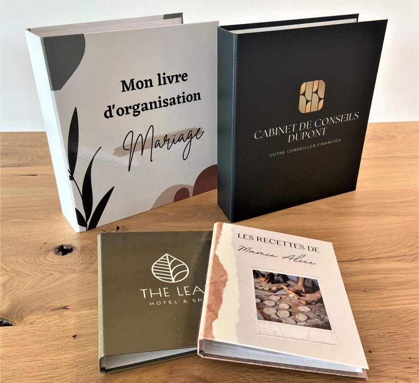 classeurs personnalisés