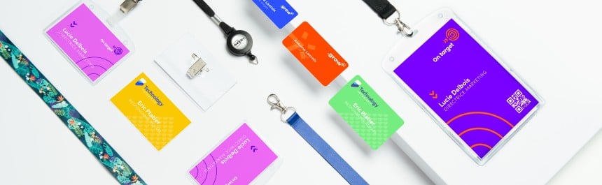 Gamme de badges et accessoires Avery