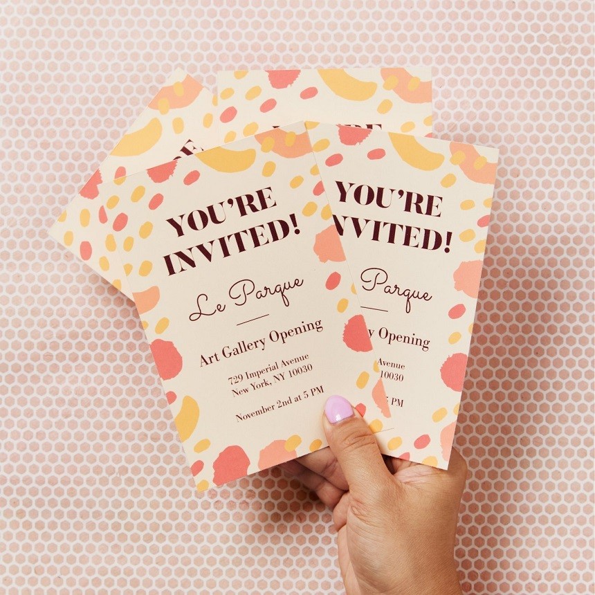 Cartons d'Invitation personnalisés
