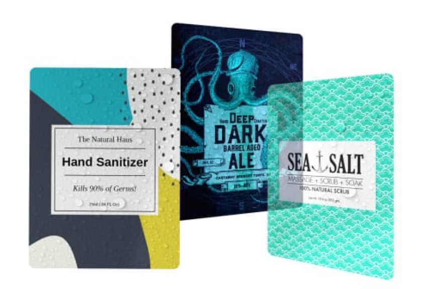 Etiquettes produits personnalisées