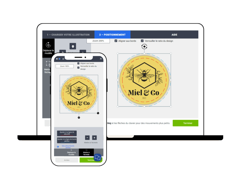 Imprimer un design avec le logiciel Avery Design & Print