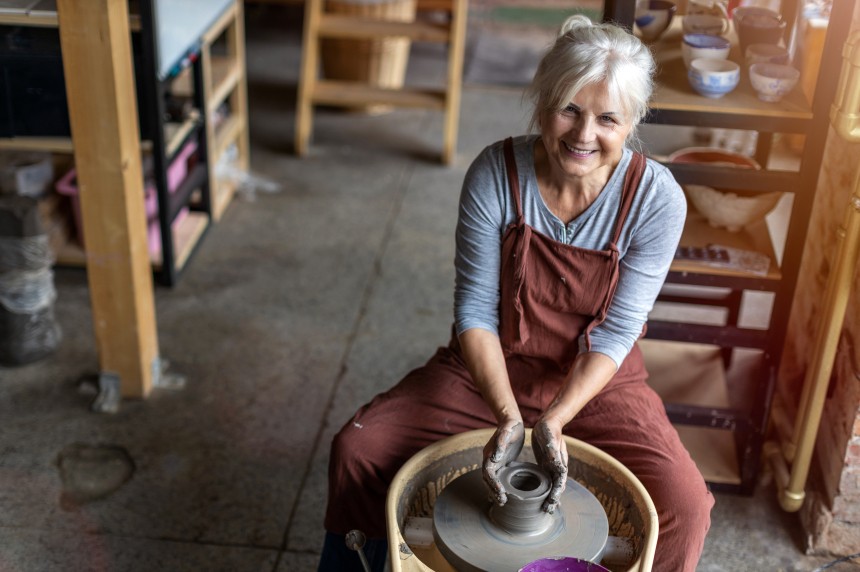 Artisan potier
