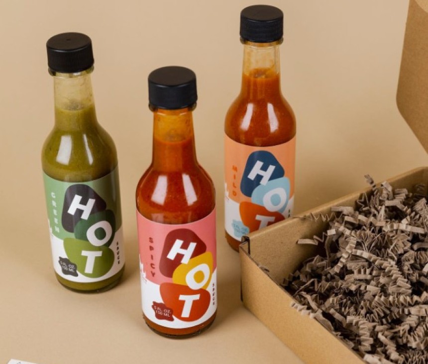 étiquettes personnalisée pour sauce