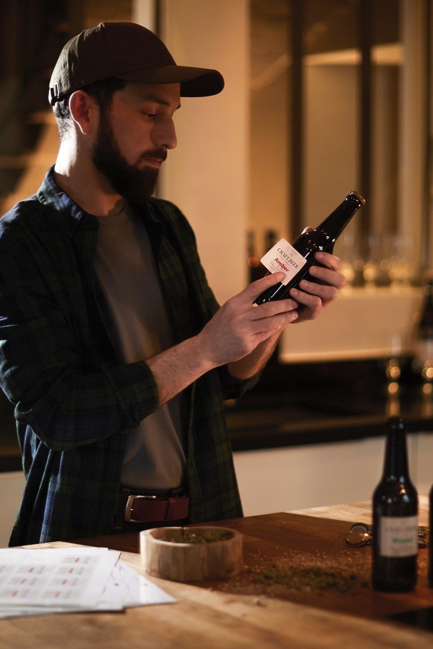 Brasseurs étiquettes bouteilles bières personnalisées