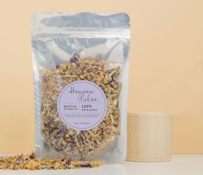 Etiquettes personnalisées pour sachets de thé