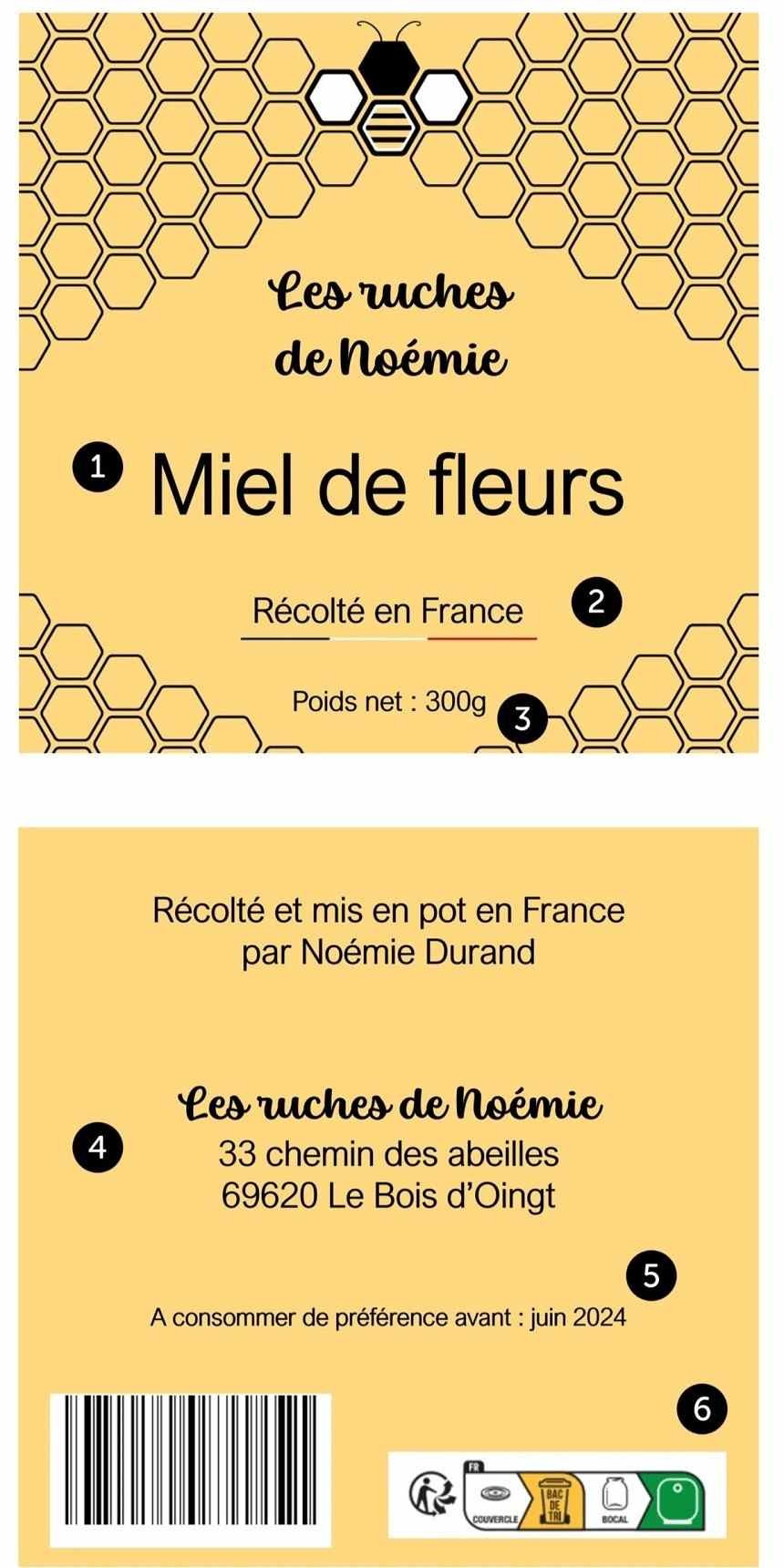 Règlementation à suivre pour créer des étiquettes pour pot de miel