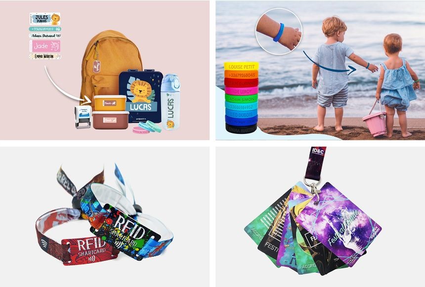 Produits personnalisés des marques partenaires d'Avery