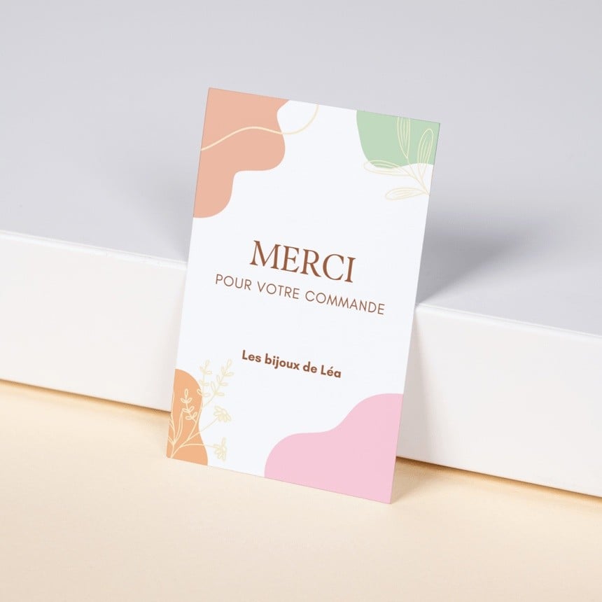 Carte de visite personnalisable