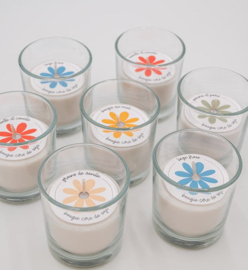 protections pour bougies personnalisées